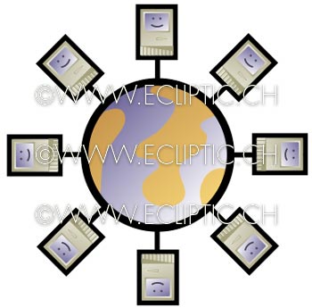 world network computers clients
