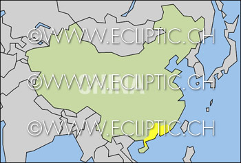 china country map outlined drawing vector illustration stock 